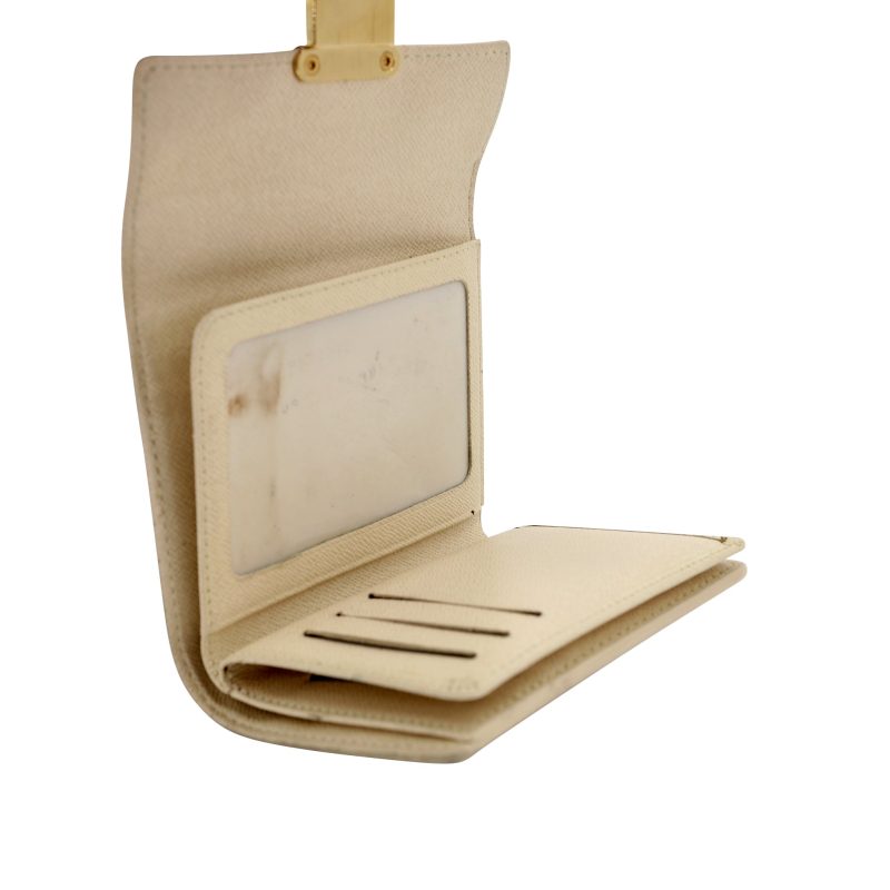 Louis Vuitton Koala Azur Coated Canvas French Push-lock Wallet LV-W0420P-0002 - Image 9