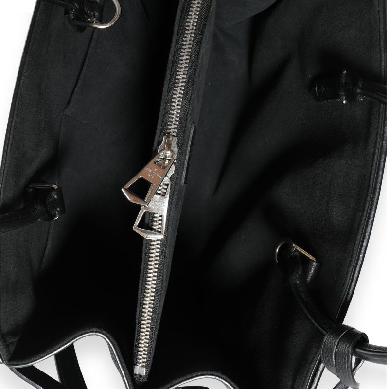Louis Vuitton Black Epi Leather Twist Tote - Image 7