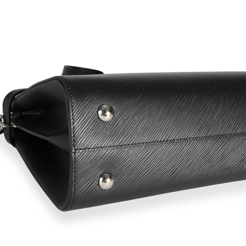 Louis Vuitton Black Epi Leather Twist Tote - Image 5