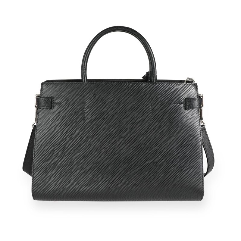Louis Vuitton Black Epi Leather Twist Tote - Image 2