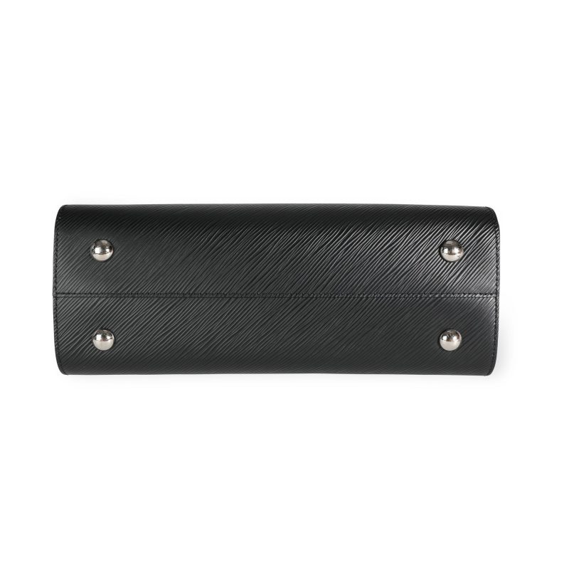 Louis Vuitton Black Epi Leather Twist Tote - Image 4