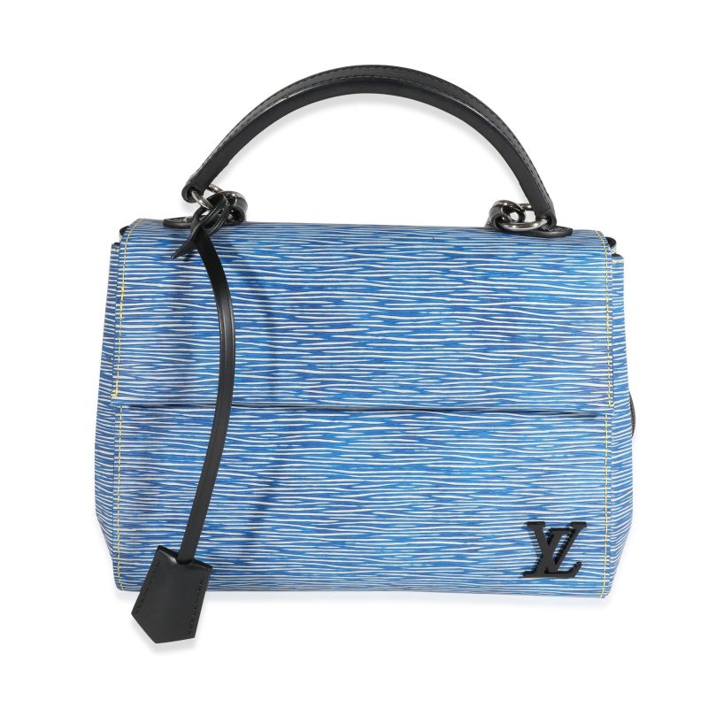 Louis Vuitton Blue Epi Denim Cluny BB - Image 8