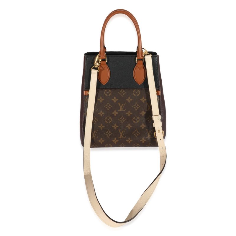 Louis Vuitton Monogram Leather Fold Tote MM - Image 2