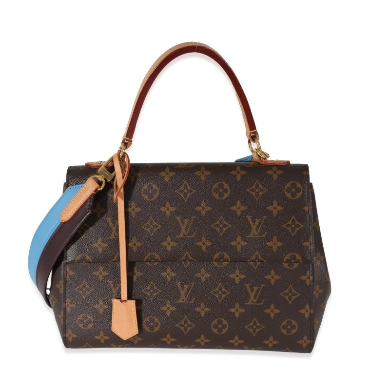 Louis Vuitton Monogram Canvas Blue Glacial Cluny MM - Image 8