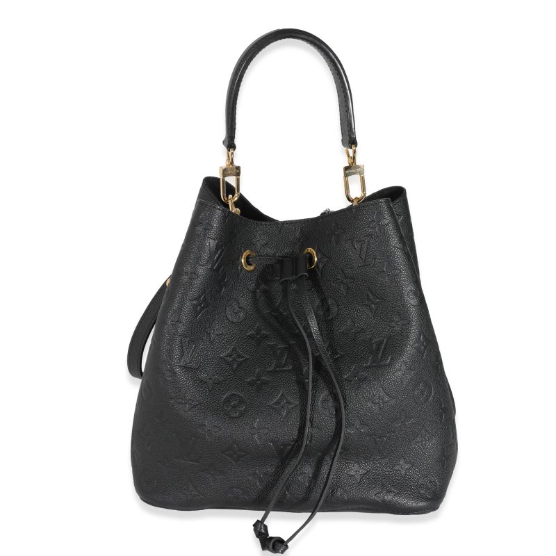Louis Vuitton Black Monogram Empreinte NéoNoé MM - Image 5