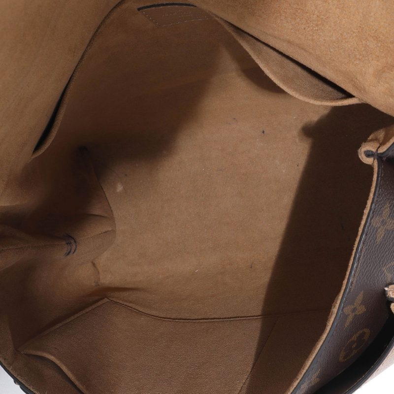 Louis Vuitton Sesame Leather Monogram Canvas Marignan Bag - Image 7