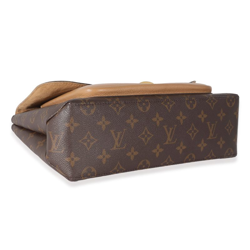 Louis Vuitton Sesame Leather Monogram Canvas Marignan Bag - Image 3
