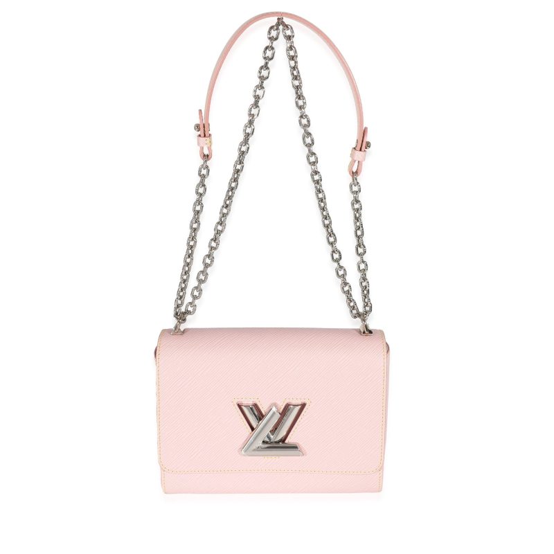Louis Vuitton Rose Ballerine Epi Twist MM - Image 7