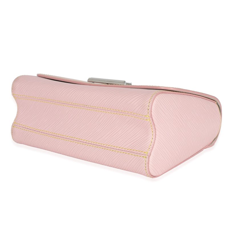 Louis Vuitton Rose Ballerine Epi Twist MM - Image 5