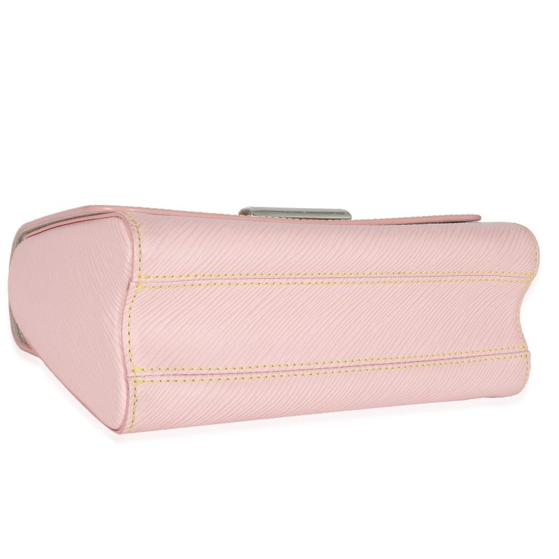 Louis Vuitton Rose Ballerine Epi Twist MM - Image 4