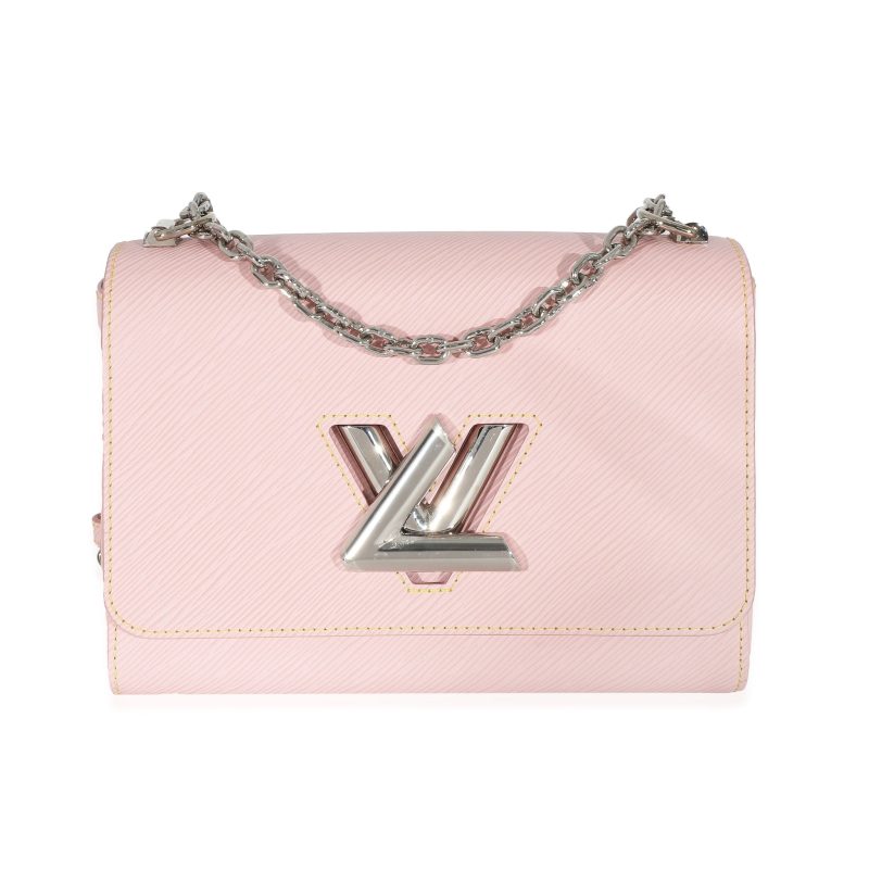 Louis Vuitton Rose Ballerine Epi Twist MM - Image 8
