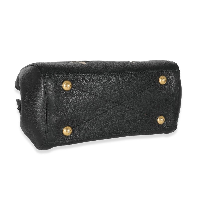 Louis Vuitton Black Beige Monogram Empreinte Montaigne BB - Image 6