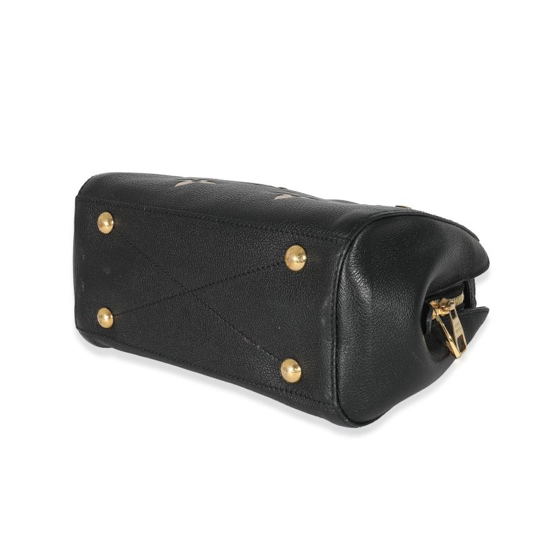 Louis Vuitton Black Beige Monogram Empreinte Montaigne BB - Image 5