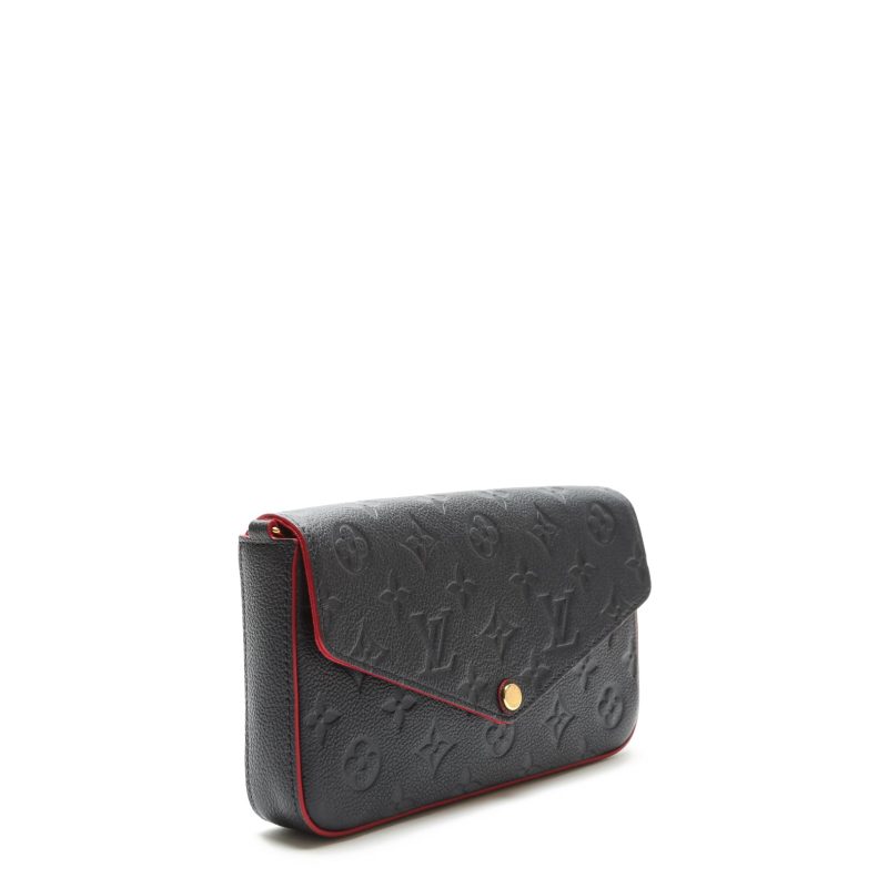 LOUIS VUITTON Felicie Pochette Navy Empreinte (3pc) - Image 2