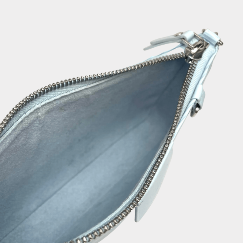 LOUIS VUITTON Epi Easy Pouch On Strap - Light Blue - Image 6