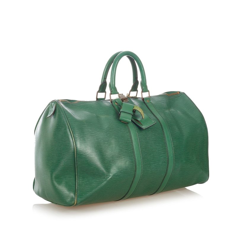 Louis Vuitton Keepall 50 Green Epi - Image 2