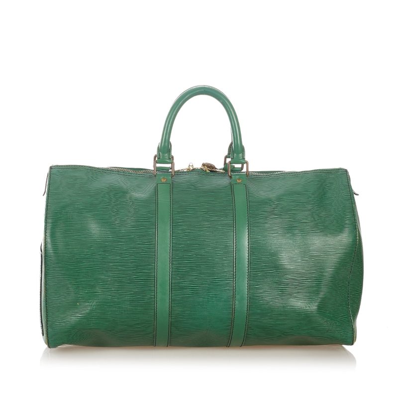 Louis Vuitton Keepall 50 Green Epi - Image 3