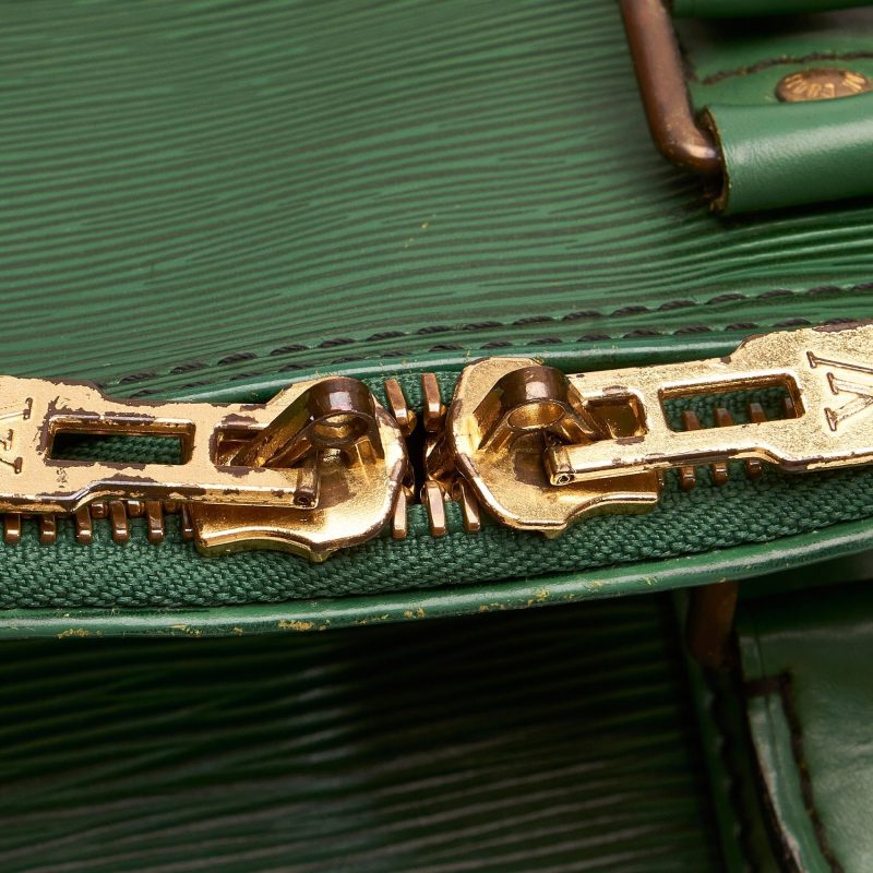 Louis Vuitton Keepall 50 Green Epi - Image 9