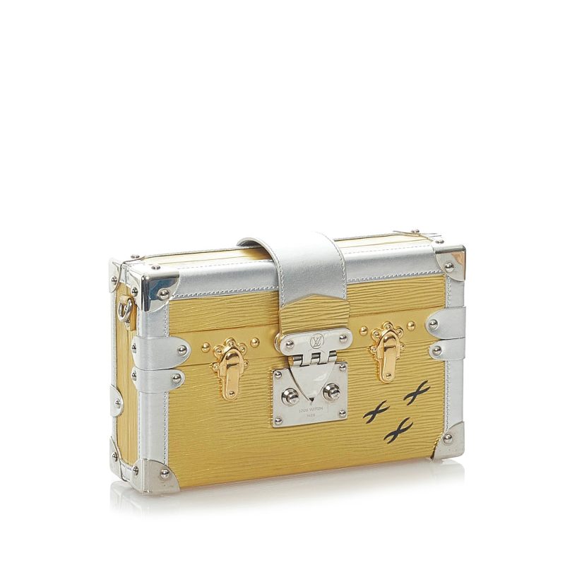 Louis Vuitton Petite Malle Gold Epi - Image 2