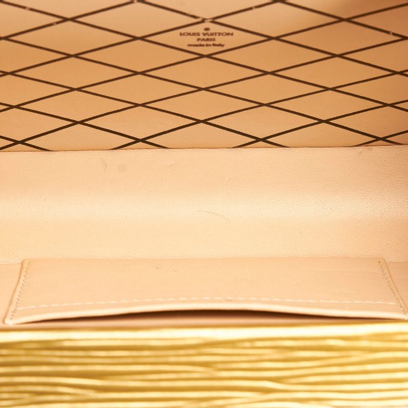 Louis Vuitton Petite Malle Gold Epi - Image 5