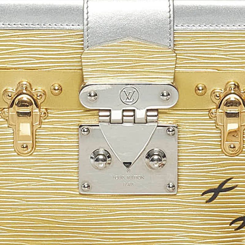 Louis Vuitton Petite Malle Gold Epi - Image 7