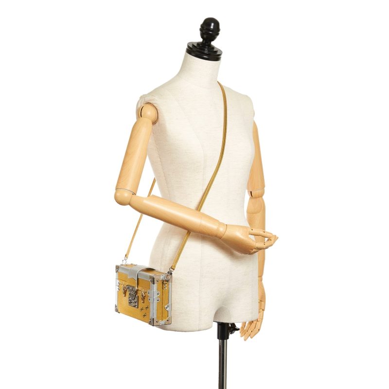 Louis Vuitton Petite Malle Gold Epi - Image 12