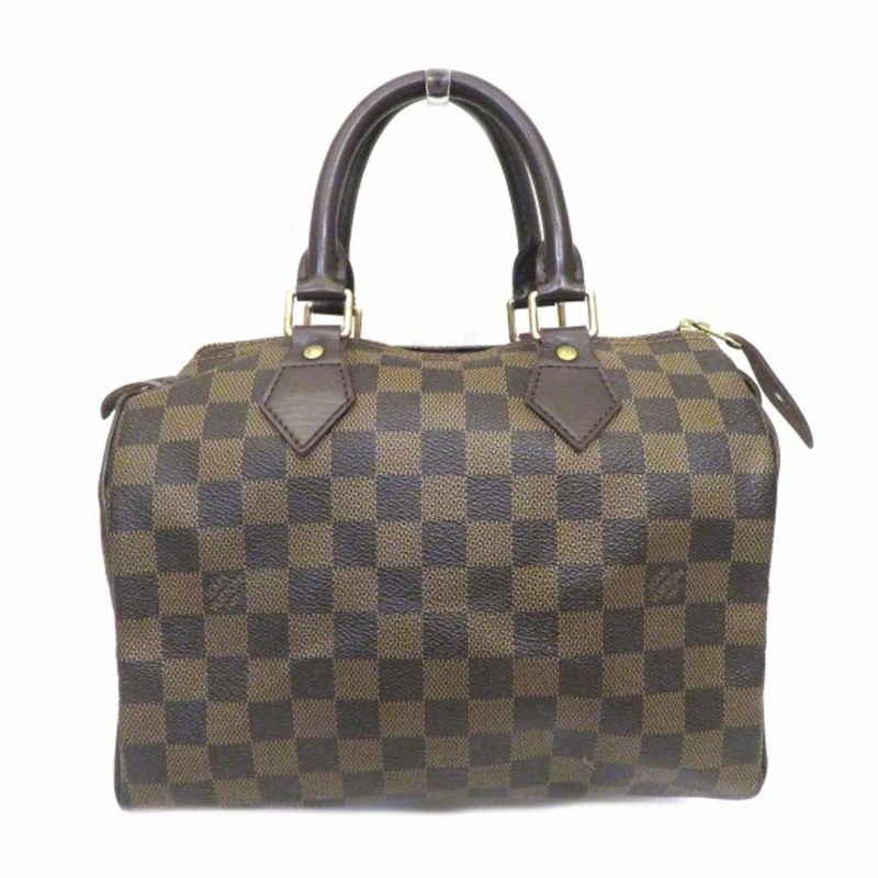 LOUIS VUITTON Damier Speedy 25 N41532 Bag Handbag Boston Ladies - Image 9