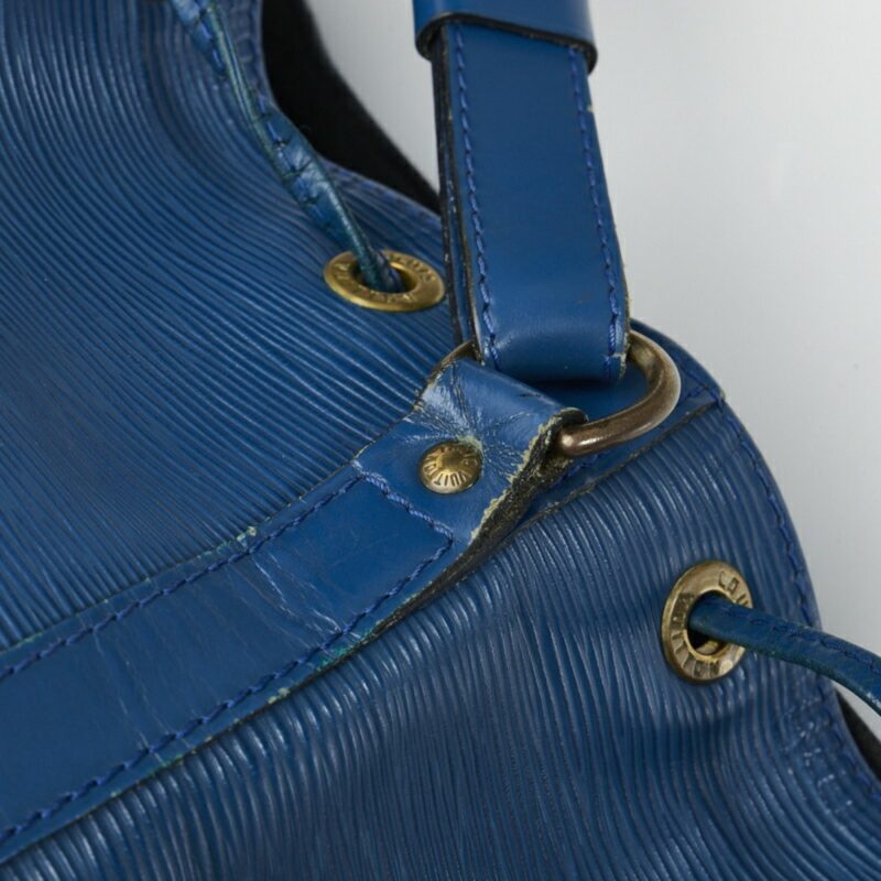 LOUIS VUITTON Epi Noe Shoulder Bag M44005 Toledo Blue Leather Ladies - Image 5