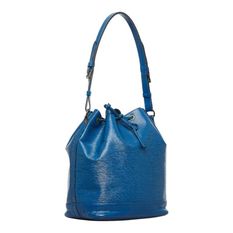 LOUIS VUITTON Epi Noe Shoulder Bag M44005 Toledo Blue Leather Ladies