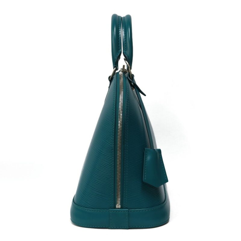Louis Vuitton Handbag Epi Arma M40624 Blue Cyan Green Ladies Leather - Image 4
