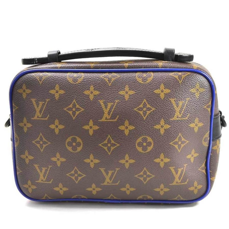 Louis Vuitton Handbag Shoulder Bag 2Way Monogram Macassar S Rock Messenger Brown Canvas Men's M45863 - Image 2