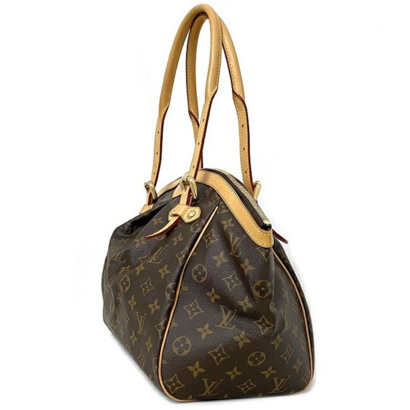 Louis Vuitton Handbag Tivoli GM Brown Monogram M40144 SP2028 Louis Vuitton Tote Bag Ladies LV Nume - Image 2