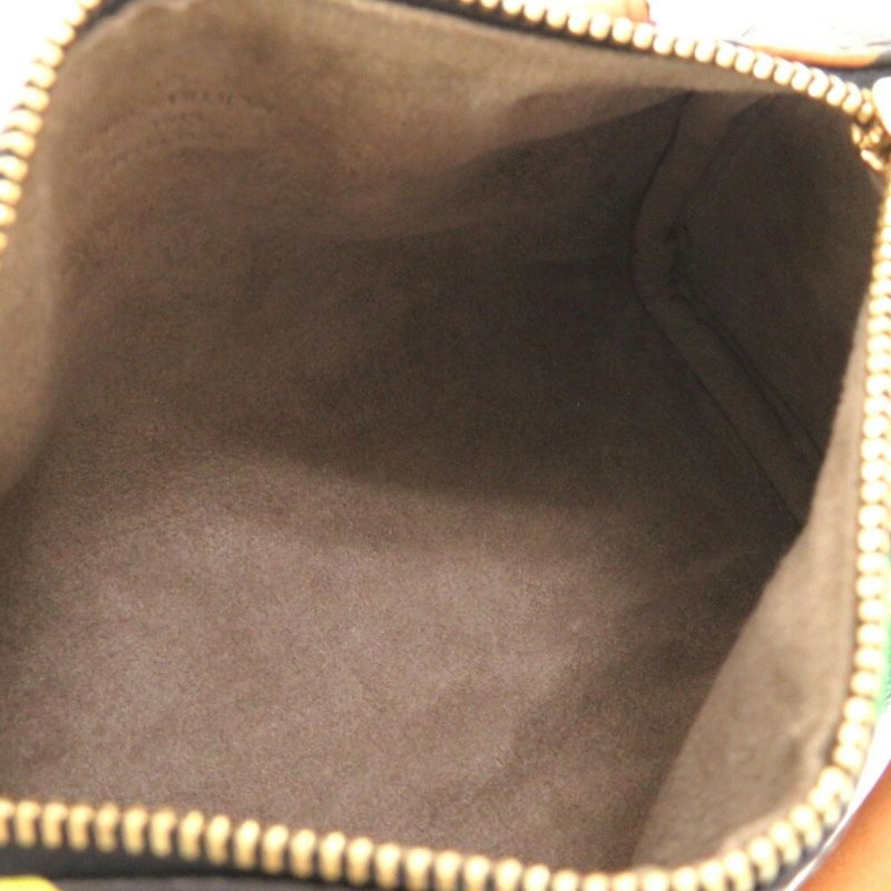 LOUIS VUITTON Monogram Multicolor Speedy Noir M92644 Handbag Bag Black - Image 6