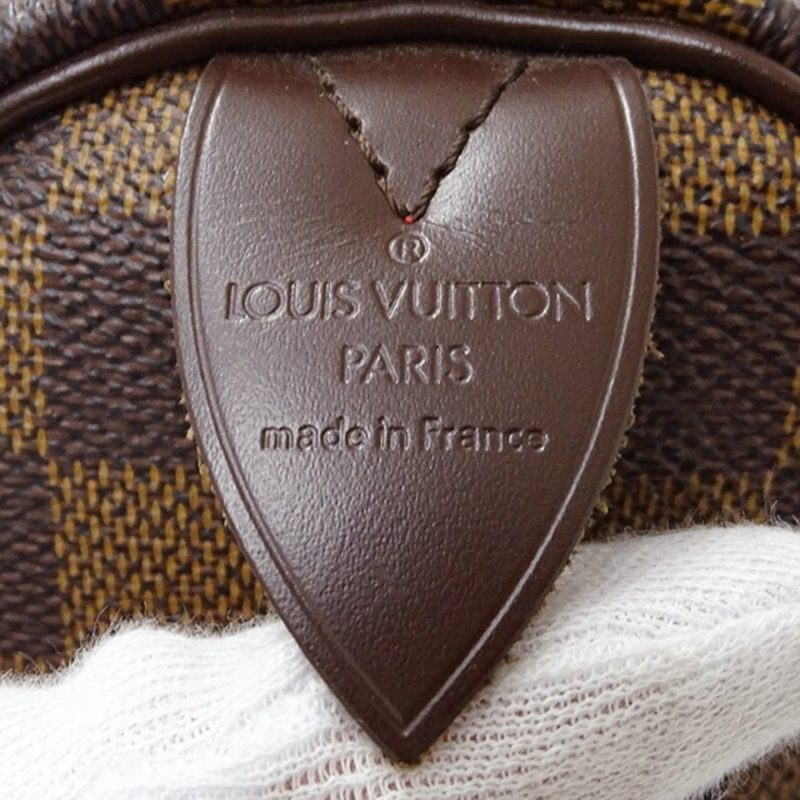 Louis Vuitton Bag Damier Women's Handbag Speedy 30 Brown M41526 - Image 4