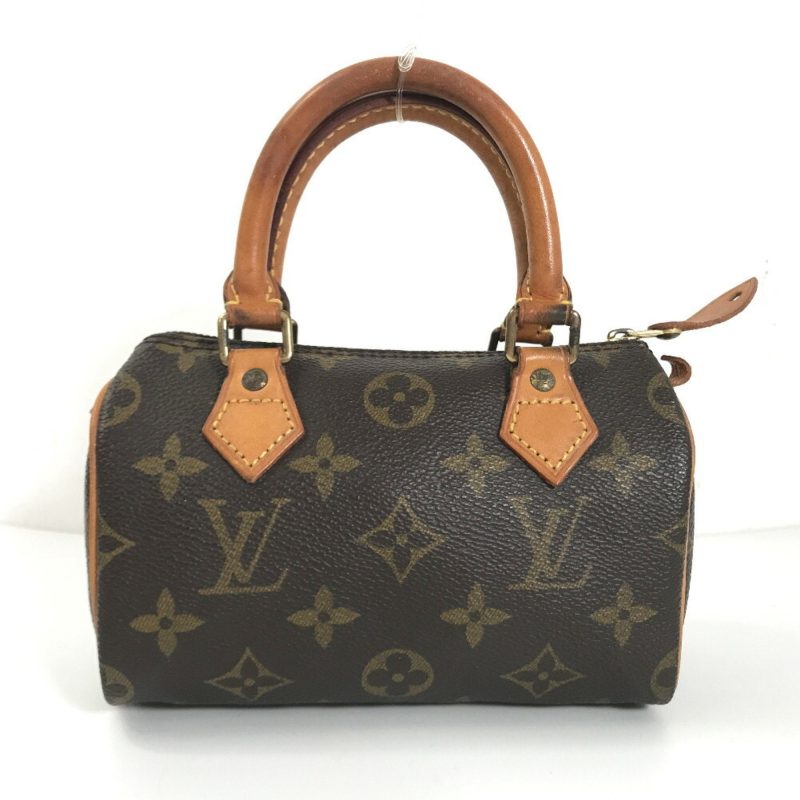 LOUIS VUITTON Boston Bag with Speedy Strap M41534 Monogram Canvas Leather Brown Women's