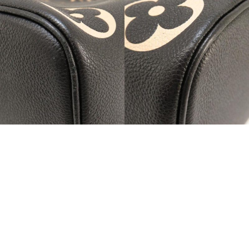 LOUIS VUITTON M45497 Neonoe MM Bicolor Black Beige Shoulder Bag Empreinte Women's - Image 9