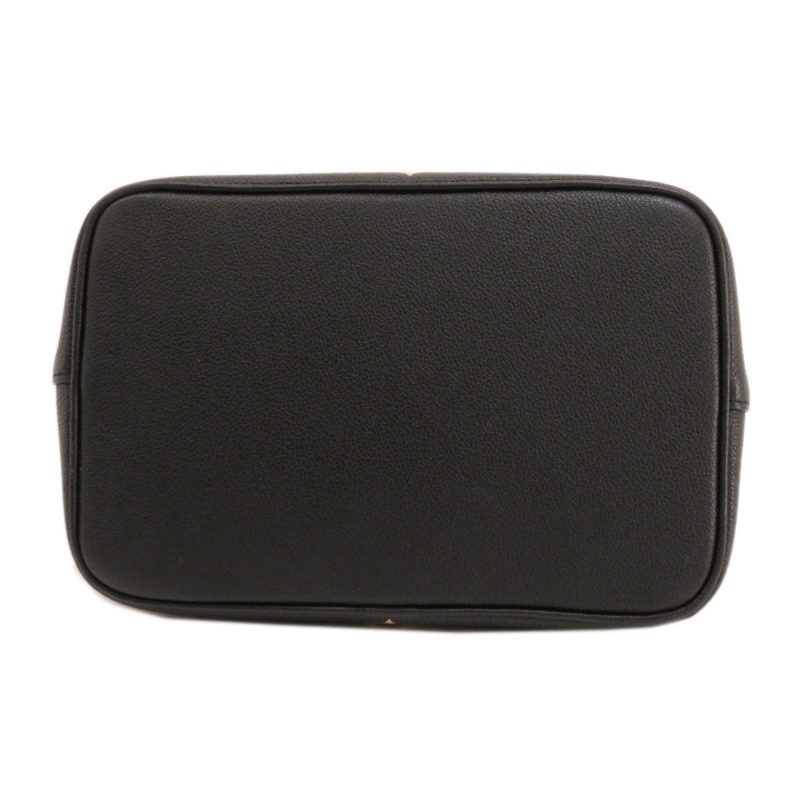 LOUIS VUITTON M45497 Neonoe MM Bicolor Black Beige Shoulder Bag Empreinte Women's - Image 3
