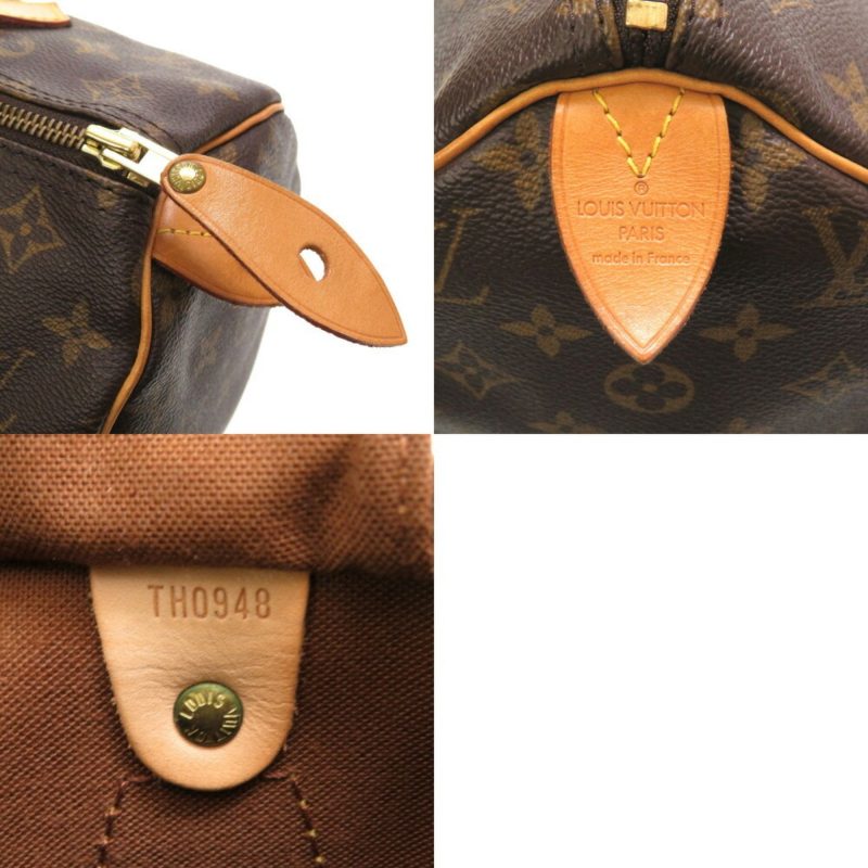 Louis Vuitton Monogram Speedy 30 M41526 Handbag - Image 9