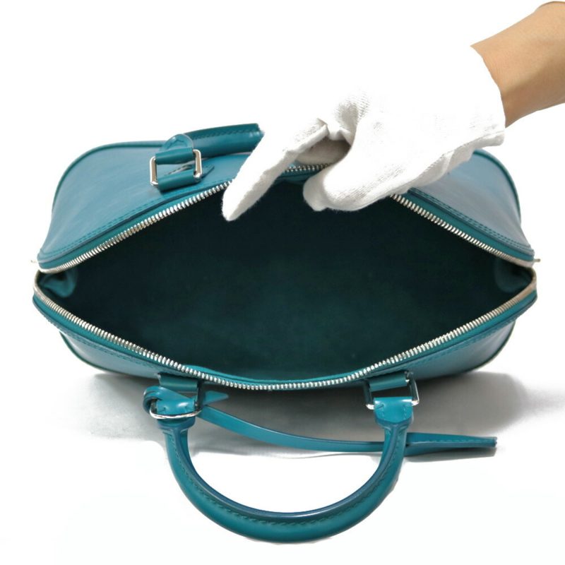 Louis Vuitton Handbag Epi Arma M40624 Blue Cyan Green Ladies Leather - Image 7