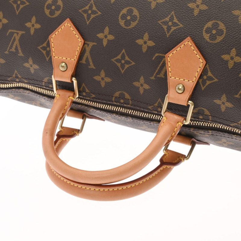 LOUIS VUITTON Monogram Speedy 35 Brown M41524 Women's Canvas Handbag - Image 2