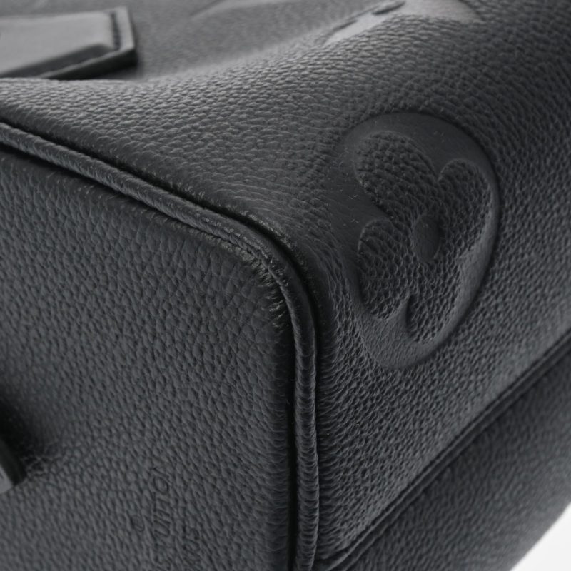 Louis Vuitton Monogram Empreinte Speedy Bandouliere 20 Noir M58953 Women's Leather Bag - Image 7