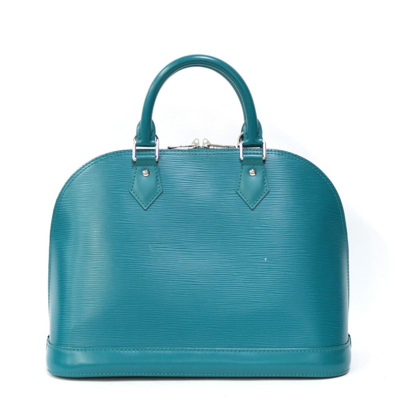 Louis Vuitton Handbag Epi Arma M40624 Blue Cyan Green Ladies Leather - Image 3