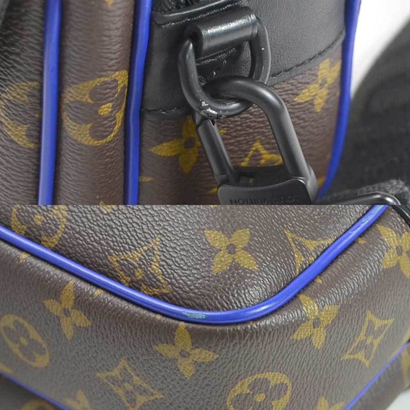 Louis Vuitton Handbag Shoulder Bag 2Way Monogram Macassar S Rock Messenger Brown Canvas Men's M45863 - Image 3