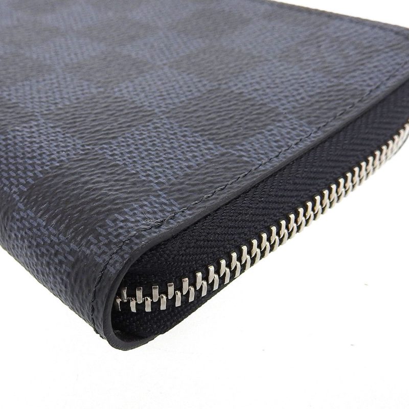 Louis Vuitton Damier Cobalt Zippy Wallet Vertical Long N62240 - Image 6
