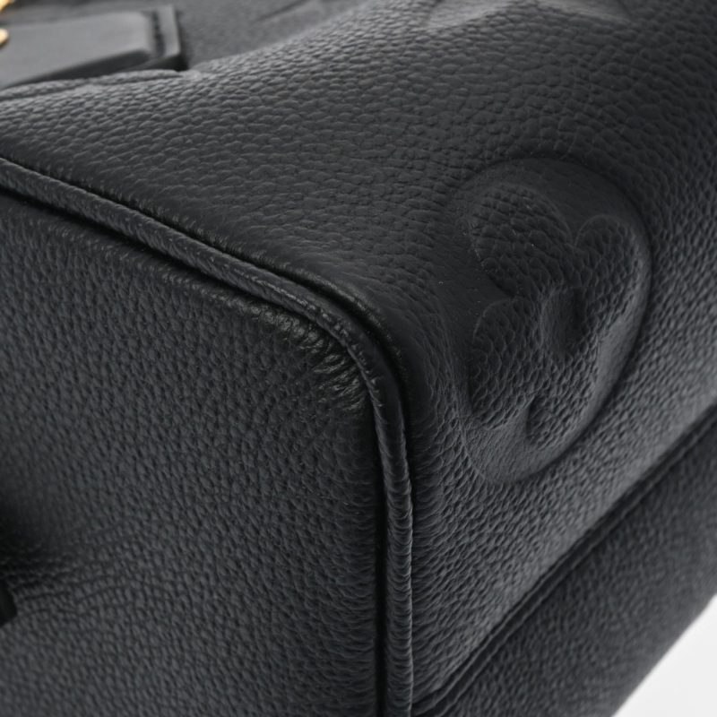 Louis Vuitton Monogram Empreinte Speedy Bandouliere 20 Noir M58953 Women's Leather Bag - Image 5