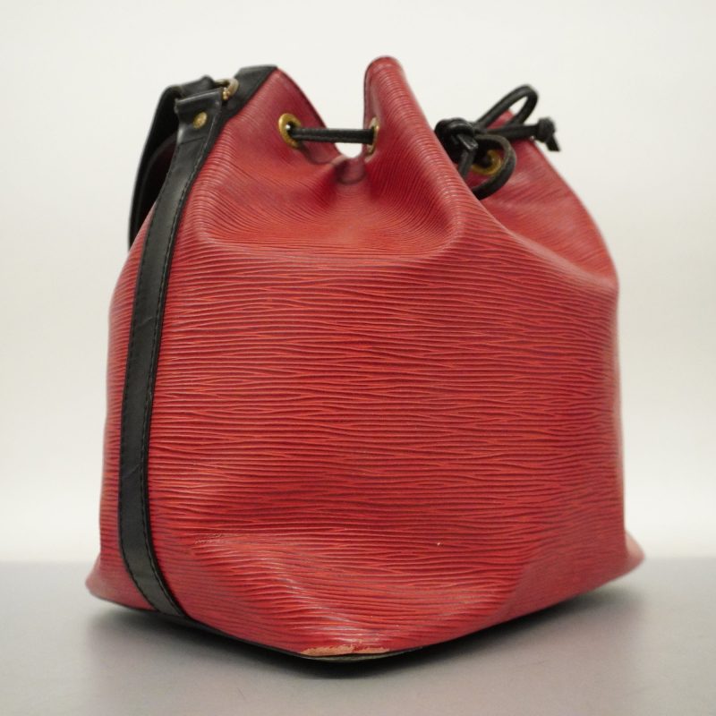 Louis Vuitton  Epi Petit Noe M44172 Women's Shoulder Bag Castilian Red,Noir