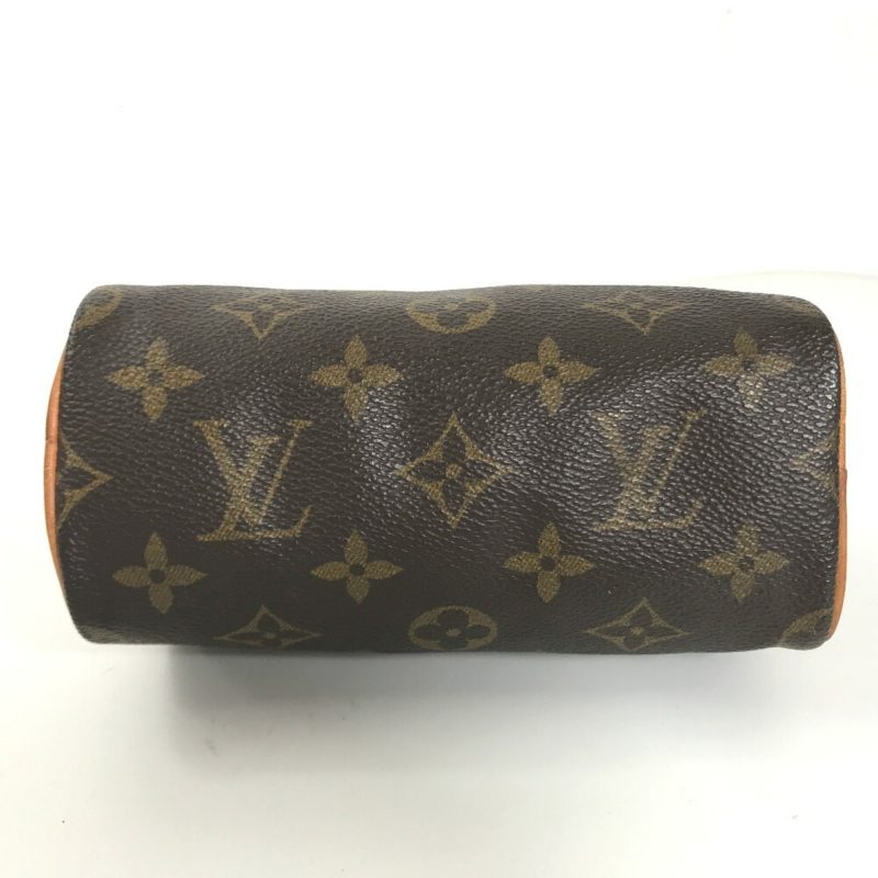 LOUIS VUITTON Boston Bag with Speedy Strap M41534 Monogram Canvas Leather Brown Women's - Image 4