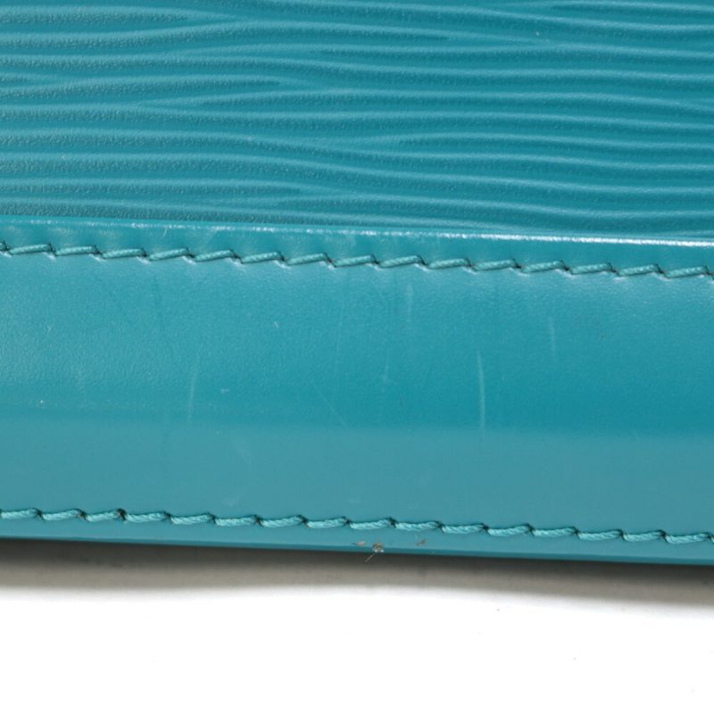 Louis Vuitton Handbag Epi Arma M40624 Blue Cyan Green Ladies Leather - Image 10