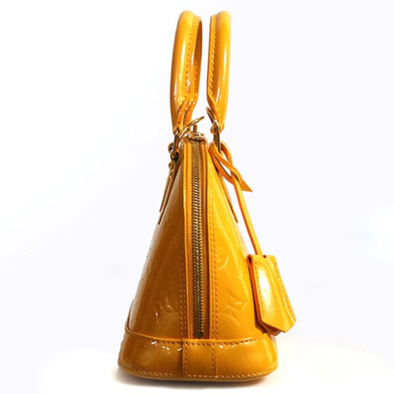 Louis Vuitton Handbag Verni Alma BB Denim Women's Men's - Image 4