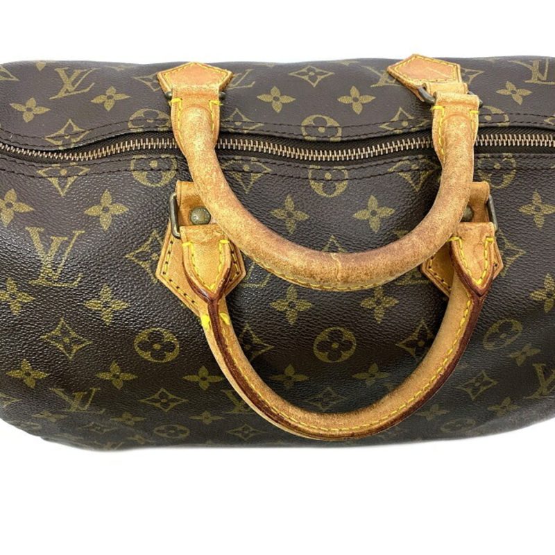 Louis Vuitton Handbag Speedy 35 Brown Monogram M41526 Boston VL882 Louis Vuitton Women's Men's Small Nume - Image 6
